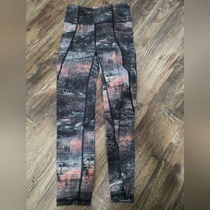 Lululemon Time To Sweat Crop 23" Legging Size 2 Hi Rise Run Tight Luxtreme